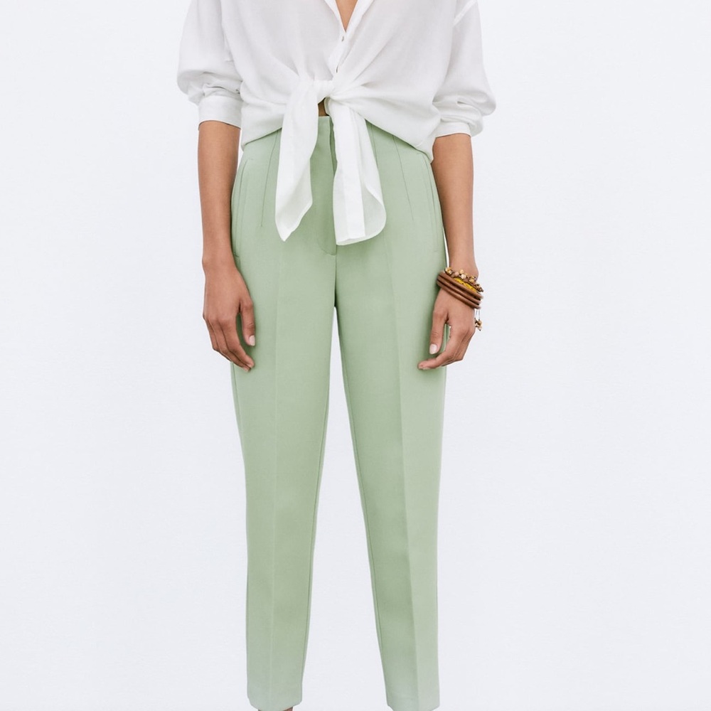 Zara Women's Green Trousers